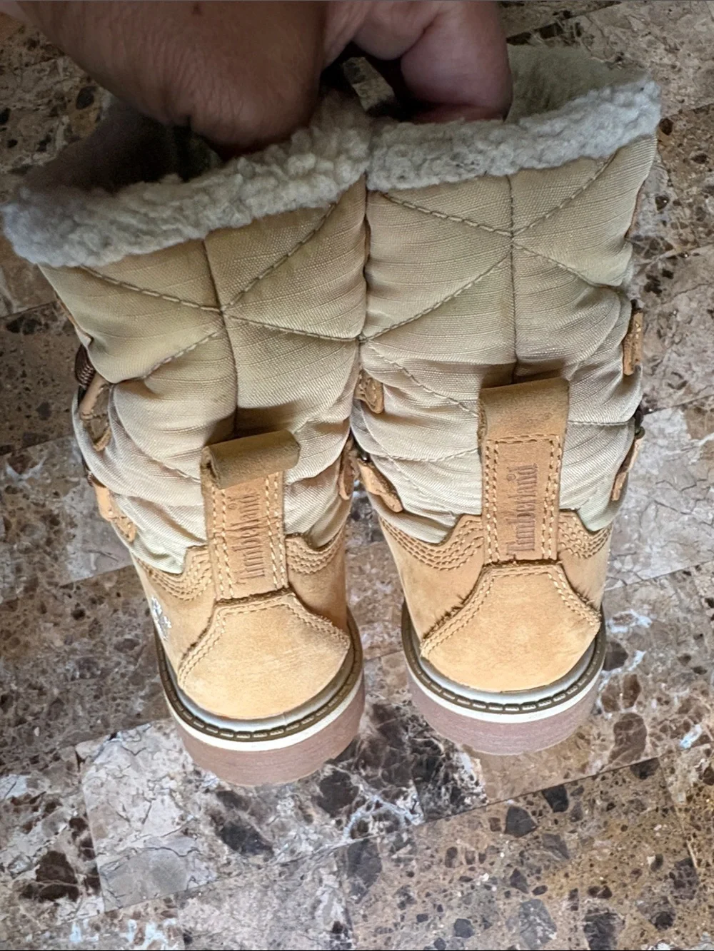 Timberland Kids Wheat/Tan Waterproof Winter Boots